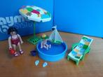 vakantie camping huis 4864 rond zwembadje peuterbadje 100%, Kinderen en Baby's, Speelgoed | Playmobil, Complete set, Ophalen of Verzenden