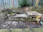 Gratis tegels, Tuin en Terras, Tegels en Klinkers, Ophalen, Gebruikt, Terrastegels