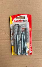 Fischer pluggen (10x50) + schroeven (7x65), Doe-het-zelf en Verbouw, IJzerwaren en Bevestigingsmiddelen, Ophalen of Verzenden