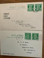 Jersey fdc. Hoge cataloguswaarde. 2 stuks., Verzenden, Envelop