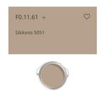 Wijzonol Wijzotex muurverf 10ltr FO.11.61 (Sikkens kleur), Doe-het-zelf en Verbouw, 10 tot 15 liter, Ophalen, Nieuw, Verf