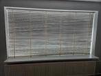 Houten jaloezieën, Huis en Inrichting, Stoffering | Gordijnen en Lamellen, Ophalen, Gebruikt, 100 tot 150 cm, Wit