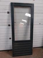 Deur / hardhouten buitendeur, 75 tot 150 cm, Gebruikt, Deurkozijn, Ophalen of Verzenden