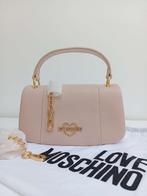 Love Moschino Handtas - echt leer - lichtroze, Sieraden, Tassen en Uiterlijk, Tassen | Damestassen, Verzenden, Zo goed als nieuw