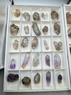 Mineralen kristallen verzameling partij Goboboseb Brandberg, Ophalen of Verzenden, Mineraal