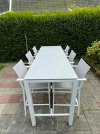 Bartafel, Tuin en Terras, Tuinsets en Loungesets, Ophalen, Zo goed als nieuw, Aluminium
