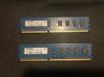 2x  2GB RAM Sticks geheugenbankje geheugen, Computers en Software, Desktop, Ophalen of Verzenden, DDR3