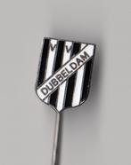 Voetbal emaille VV Dubbeldam speldje, Verzamelen, Gebruikt, Niet vindbaar, Niet vindbaar, Speldje of Pin