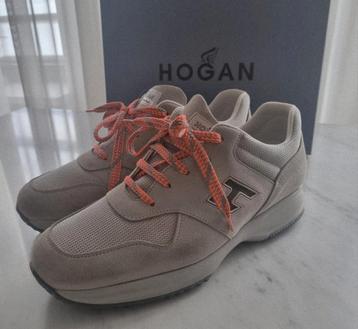 Mooie Hogan sneakers beige oranje mt 44 / 10 beschikbaar voor biedingen