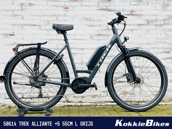 Trek Alliante +5 Grijs 55cm, Fietsen en Brommers, Elektrische fietsen, Gebruikt, Overige merken, 55 tot 59 cm