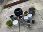 Diverse plantenpotten gehele set voor €10, Tuin en Terras, Ophalen, Overige materialen, Gebruikt, Binnen