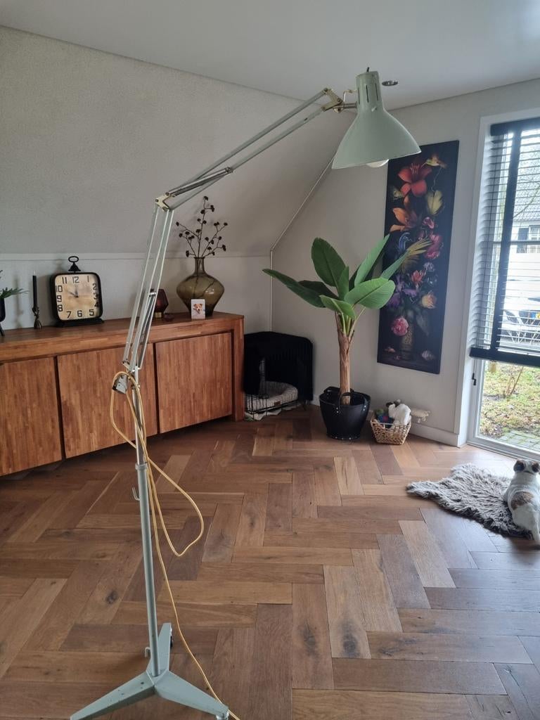 Hala lamp industriële vintage, Ophalen