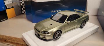 Autoart Nissan Skyline GT-R R34 V-Spec 2 beschikbaar voor biedingen