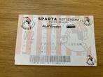 Ticket Sparta - Vitesse 27 mei 2001, Ophalen of Verzenden, Gebruikt, Vitesse, Poster, Plaatje of Sticker