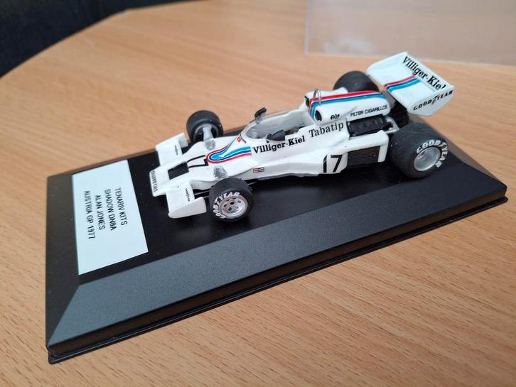 A. Jones Shadow DN8A 1977 X-Tenariv AMR 1:43, Hobby en Vrije tijd, Modelauto's | 1:43, Zo goed als nieuw, Auto, Overige merken