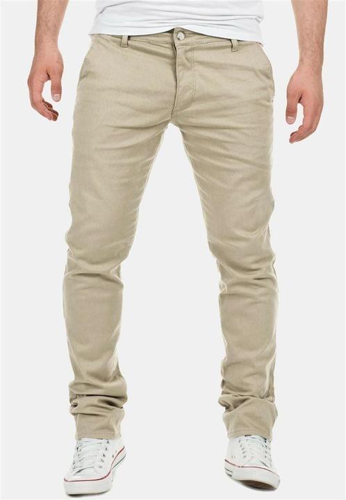 Yazubi Chino ~NIEUW~ [27] Maat 29, Kleding | Heren, Broeken en Pantalons, Nieuw, Maat 46 (S) of kleiner, Beige, Ophalen of Verzenden