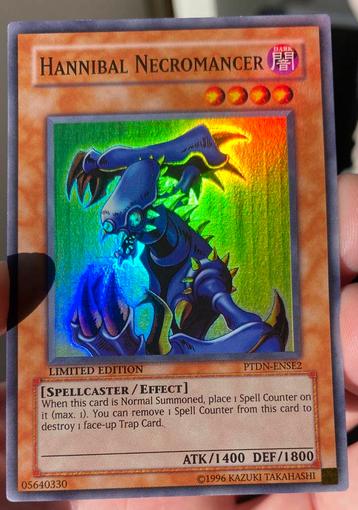 Yu-Gi-Oh! Hannibal Necromancer PTDN Limited Edition ! beschikbaar voor biedingen
