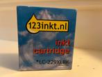 Nieuwe Inkt cartridge 123 inkt Vervangt Brother LC-229 XLBK, Ophalen of Verzenden, Nieuw, Cartridge, 123ink