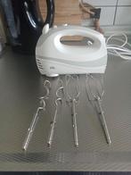 Handmixer met alles er bij en een vlaai Plato en twee glazen, Ophalen, Zo goed als nieuw