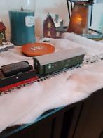 Modelspoorbaan dorp met trein, Hobby en Vrije tijd, Modeltreinen | H0, Locomotief, Gelijkstroom of Wisselstroom, Zo goed als nieuw