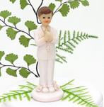 Leuke communie beeldje voor een jongetje., Ophalen of Verzenden, Nieuw, Versiering, Geboorte of Huwelijk