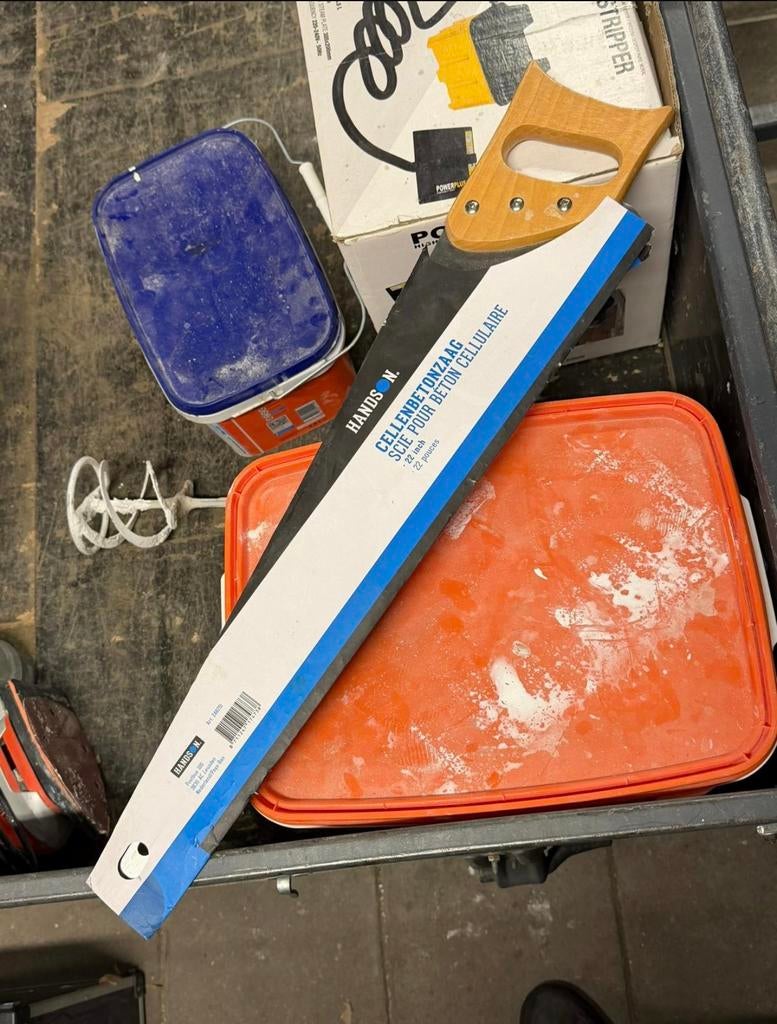 Cellenbeton zaag Nieuw, Doe-het-zelf en Verbouw, Gereedschap | Handgereedschap, Ophalen