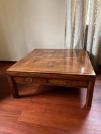 Salontafel, Ophalen, 100 tot 150 cm, Vierkant, Zo goed als nieuw