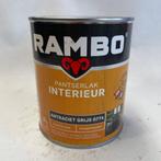 Rambo Pantserlak Lak Antraciet Grijs 0774 Zijdeglans 750ml, Doe-het-zelf en Verbouw, Verf, Beits en Lak, Rambo, Nieuw, Ophalen of Verzenden