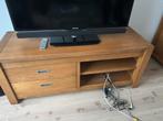 TV Meubel - 134x55x50cm, Ophalen, Gebruikt, 100 tot 150 cm, Eikenhout
