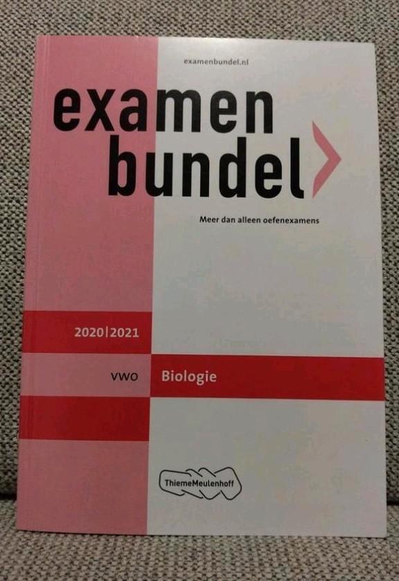 vwo Biologie 2020/2021 examenbundel, Boeken, Schoolboeken, Zo goed als nieuw, Nederlands, VWO, Ophalen of Verzenden