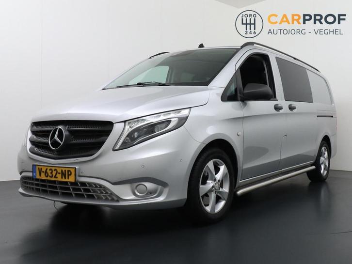 Mercedes-Benz Vito 119 CDI Lang DC Comfort Led Trekhaak Navi, Auto's, Bestelauto's, Bedrijf, Te koop, ABS, Airbags, Alarm, Centrale vergrendeling