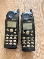 Nokia 5110 - Set van 2 met handleiding, Telecommunicatie, Gebruikt, Geen camera, Zwart, Fysiek toetsenbord