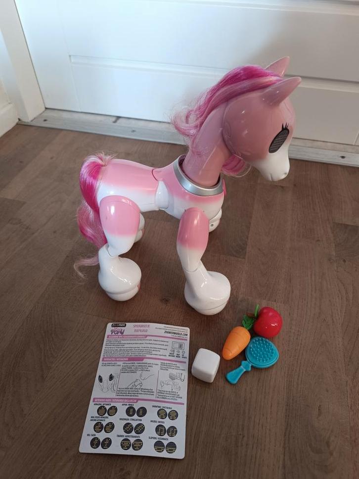 Zoomer Pony Interactieve Pony Speelgoed, Kinderen en Baby's, Speelgoed | Poppen, Zo goed als nieuw, Overige typen, Ophalen of Verzenden