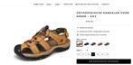 Kay orthopedische leren  sandalen maat 41 nieuw!, Sandalen, Bruin, Nieuw, Ophalen of Verzenden