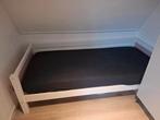 1 persoons bed, Ophalen, 90 cm, Eenpersoons, Wit