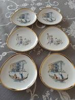 6 bordjes voor petit fours Johann Seltmann Vohenstrauss, Antiek en Kunst, Ophalen of Verzenden