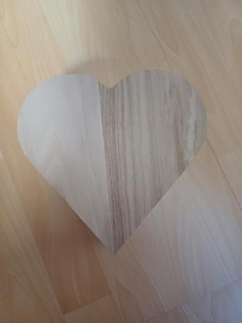 Houten hart kistje sieraden diamond painting verven cadeau, Hobby en Vrije tijd, Knutselen, Nieuw, Overige typen, Ophalen of Verzenden
