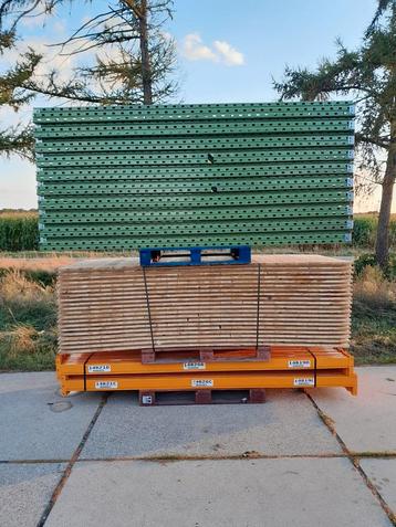 Grote partij palletstelling magazijnstelling 2.8x2.7x1.1m beschikbaar voor biedingen