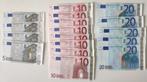 Bankbiljetten Euro van het 1e uur (4 minuten) 5 10 20 UNC, Postzegels en Munten, Bankbiljetten | Europa | Eurobiljetten, Ophalen