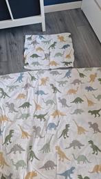 Dino dekbedovertrek 1persoons met kussensloop., Ophalen of Verzenden, Zo goed als nieuw, Jongetje, Dekbedovertrek
