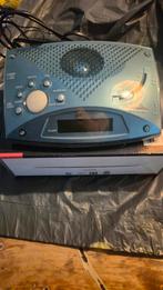 Retro Wekkerradio MT Logic CL-454, Ophalen of Verzenden, Zo goed als nieuw, Radio, Met cd-speler
