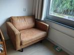 Leather loveseat, Huis en Inrichting, Ophalen, Gebruikt, Tweepersoons, Leer
