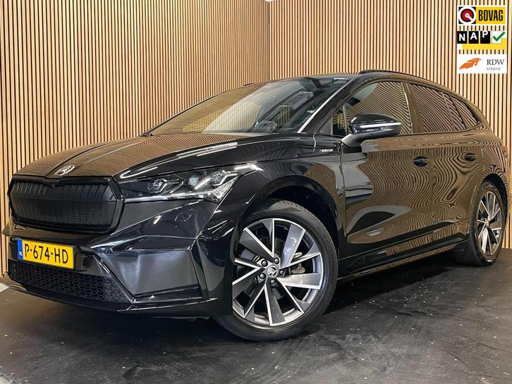 Skoda Enyaq iV 60 SPORTLINE|AMBIENT LIGHT|KUIPSTOEL|CARPLAY|, Auto's, Skoda, Bedrijf, Te koop, Enyaq, ABS, Achteruitrijcamera