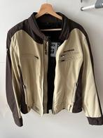 Motorjas Bering maat M/L, Ophalen of Verzenden, Zo goed als nieuw, Maat 38/40 (M), Blauw