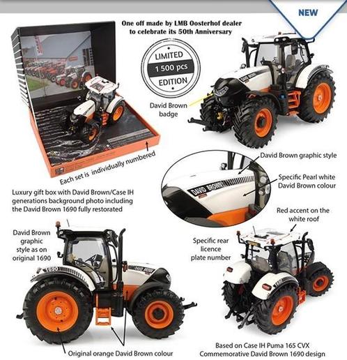 David Brown 1690, Hobby en Vrije tijd, Modelauto's | 1:32, Nieuw, Tractor of Landbouw, Universal Hobbies, Ophalen of Verzenden