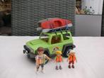 6889 Playmobil Familie terreinwagen met kajaks 100% compleet, Ophalen of Verzenden, Zo goed als nieuw, Complete set