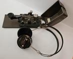 Junker Morsesleutel met Koptelefoon - Vintage Communicatie, Ophalen of Verzenden