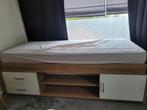 1 persoonsbed, Huis en Inrichting, Slaapkamer | Bedden, Ophalen, Zo goed als nieuw, Tweepersoons, 200 cm