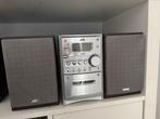 Te koop stereo set JVC UX-G4. Is compleet en goede staat, JVC, MP3-aansluiting, Ophalen of Verzenden, Zo goed als nieuw