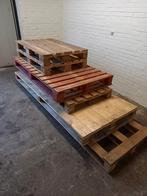 Kavel van 6 houten pallets - diverse maten, Doe-het-zelf en Verbouw, Hout en Planken, Ophalen